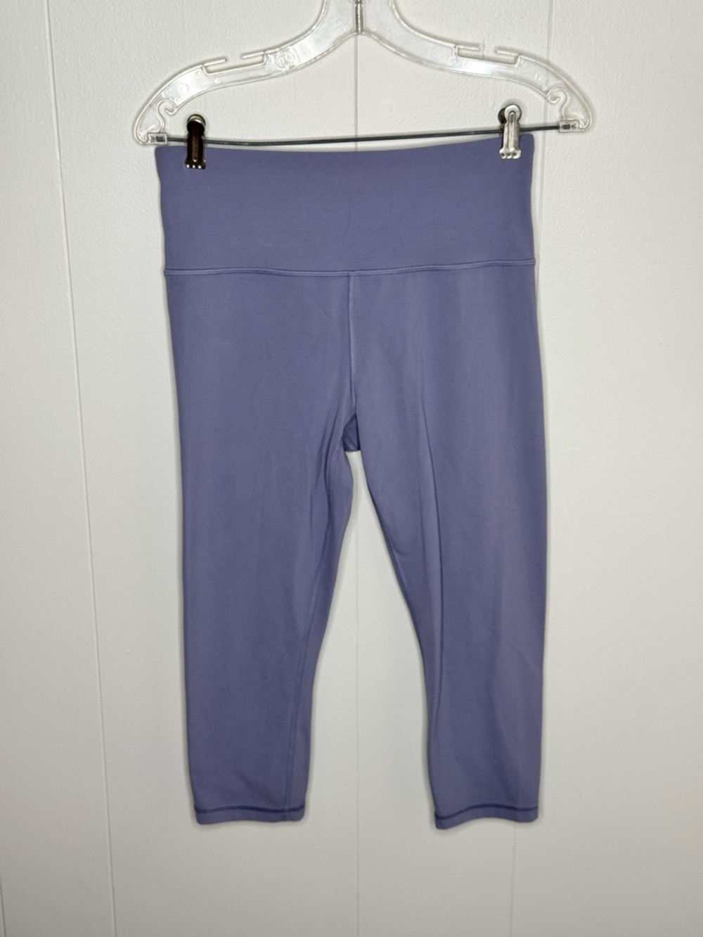 Athleta Purple Capri Leggings with High Waist